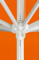 Preview: Schneider Gastro Marktschirm Jumbo 400cm Seilzug Stock 55mm wasserfest orange